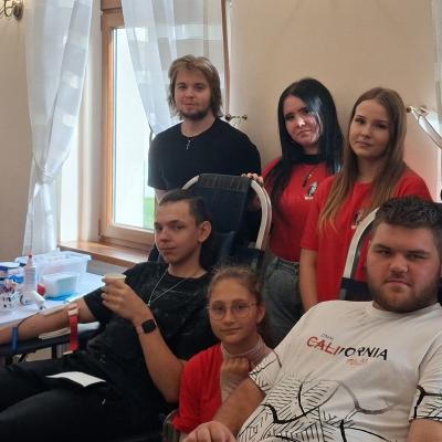 Dzban pełen miodu - akcja krwiodawstwa